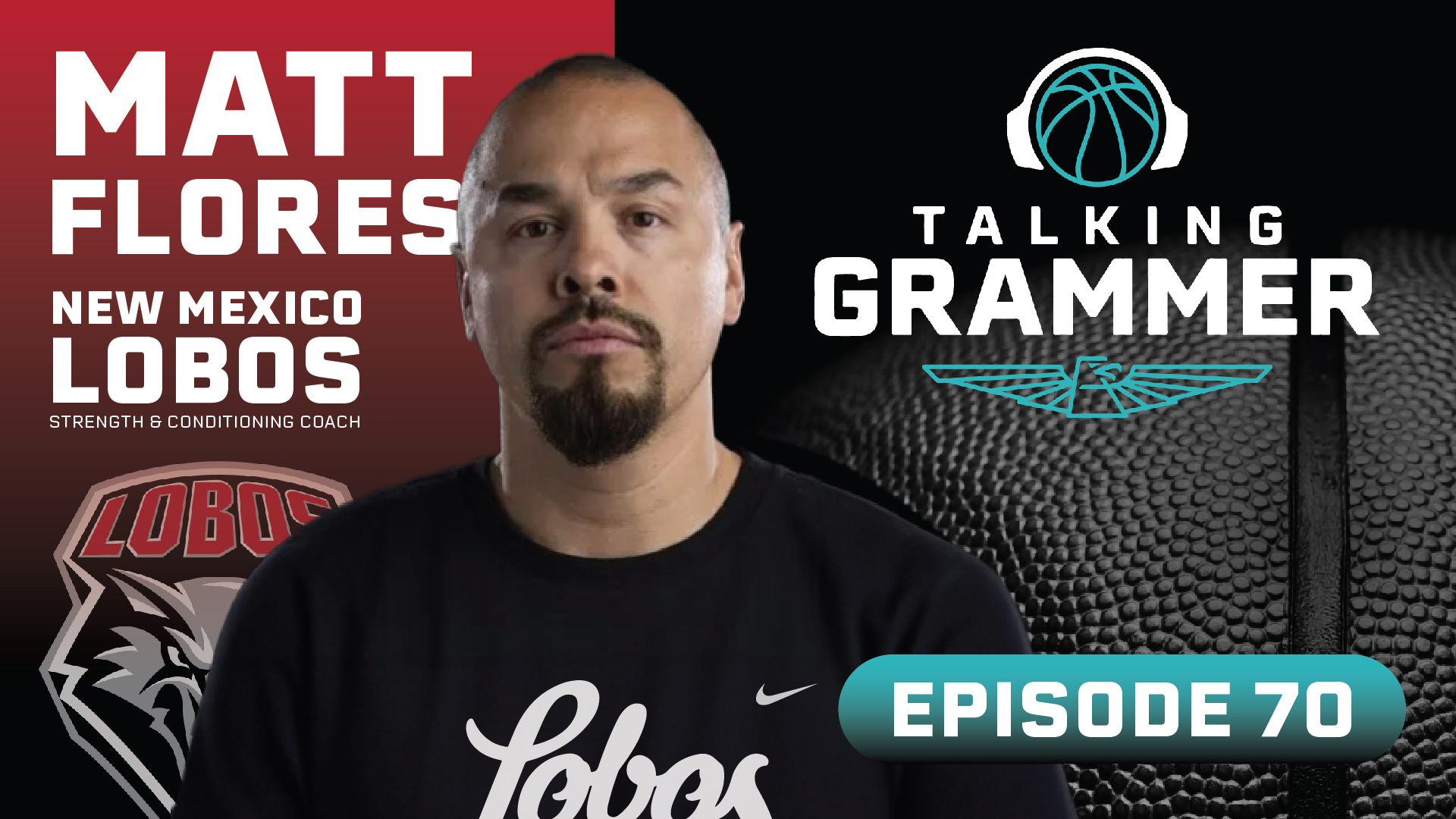 Featured image for “Talking Grammer, Ep. 70: Matt Flores, strength coach UNM Lobos men’s basketball”